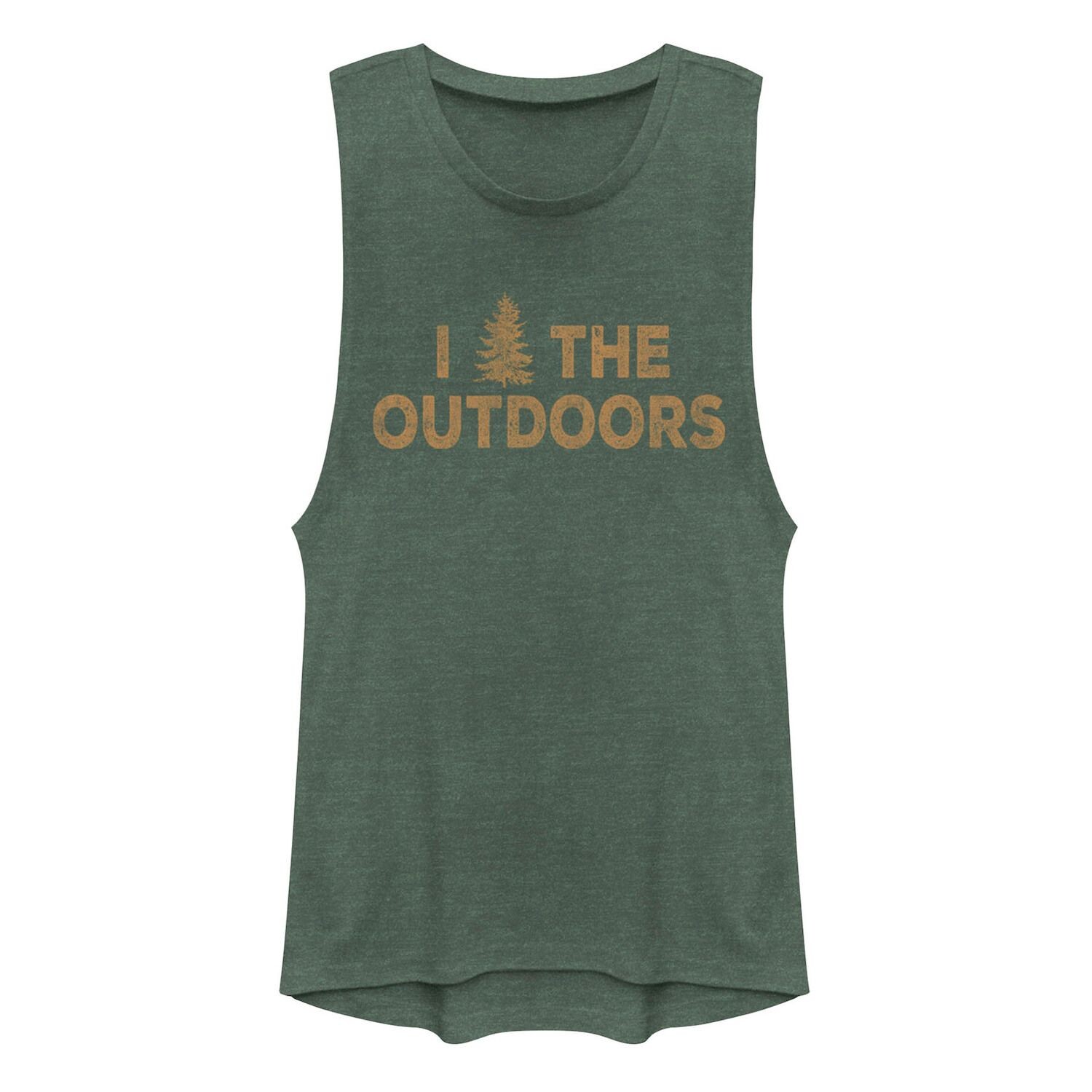 

Футболка с рисунком «I Tree The Outdoors» для юниоров