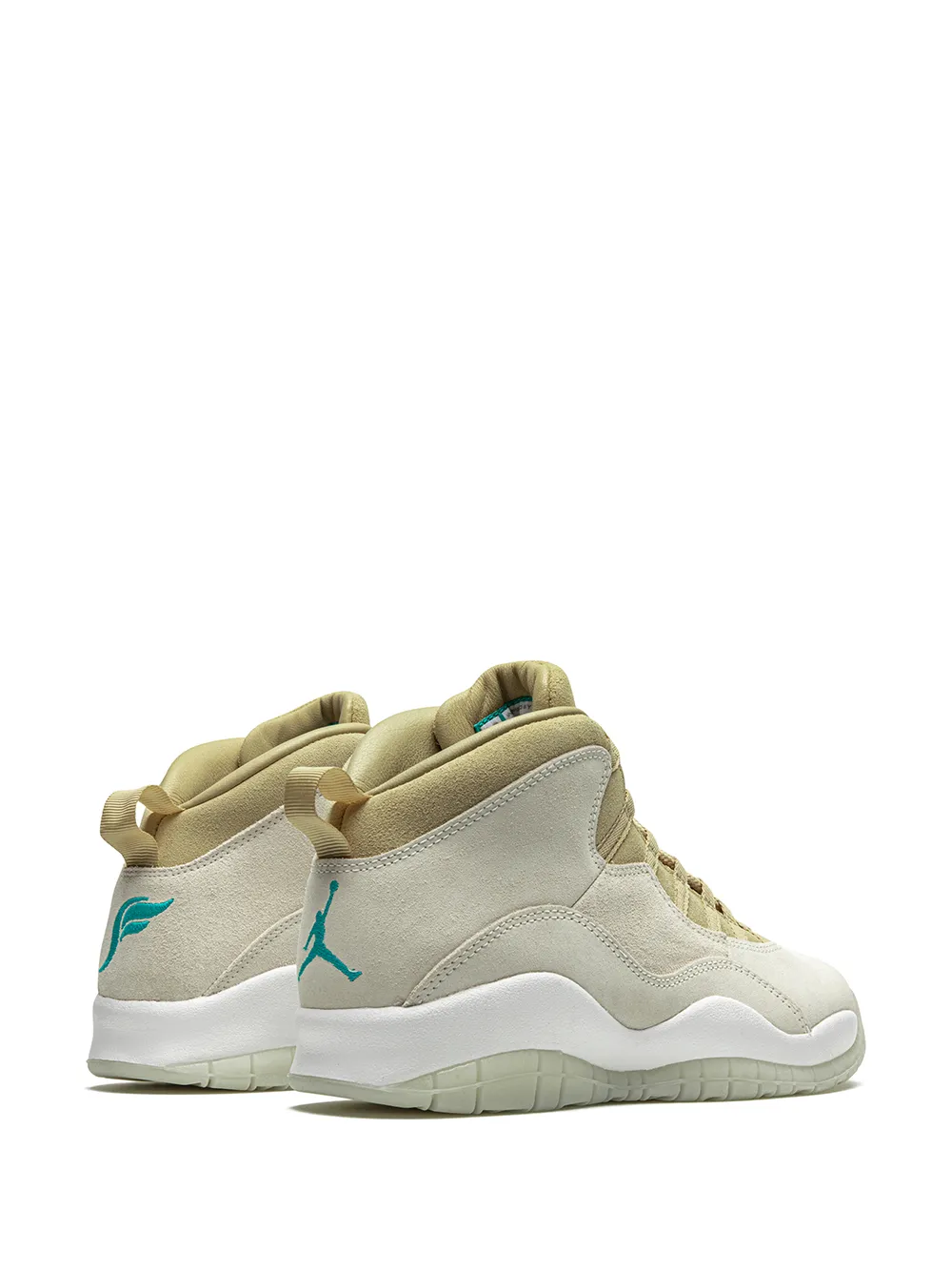 Кроссовки Air  10 Retro Jordan, белый — фото 3