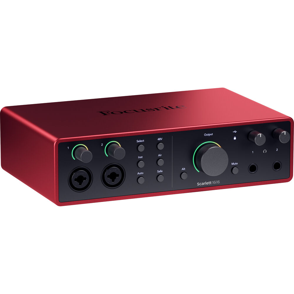 

Focusrite Scarlett 16i16 USB-C аудио/MIDI-интерфейс (4-го поколения)