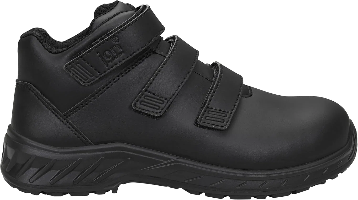 Защитная обувь ELTEN Jori jo_Clean Strap Black Mid ESD S3S, женская и мужская, текстиль, композитный защитный носок (легче стального), легкая, классическая — фото 2