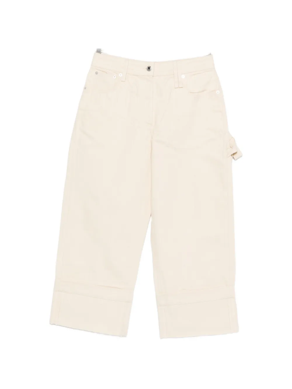 

Джинсы с поясными шлевками Simone Rocha, бежевый