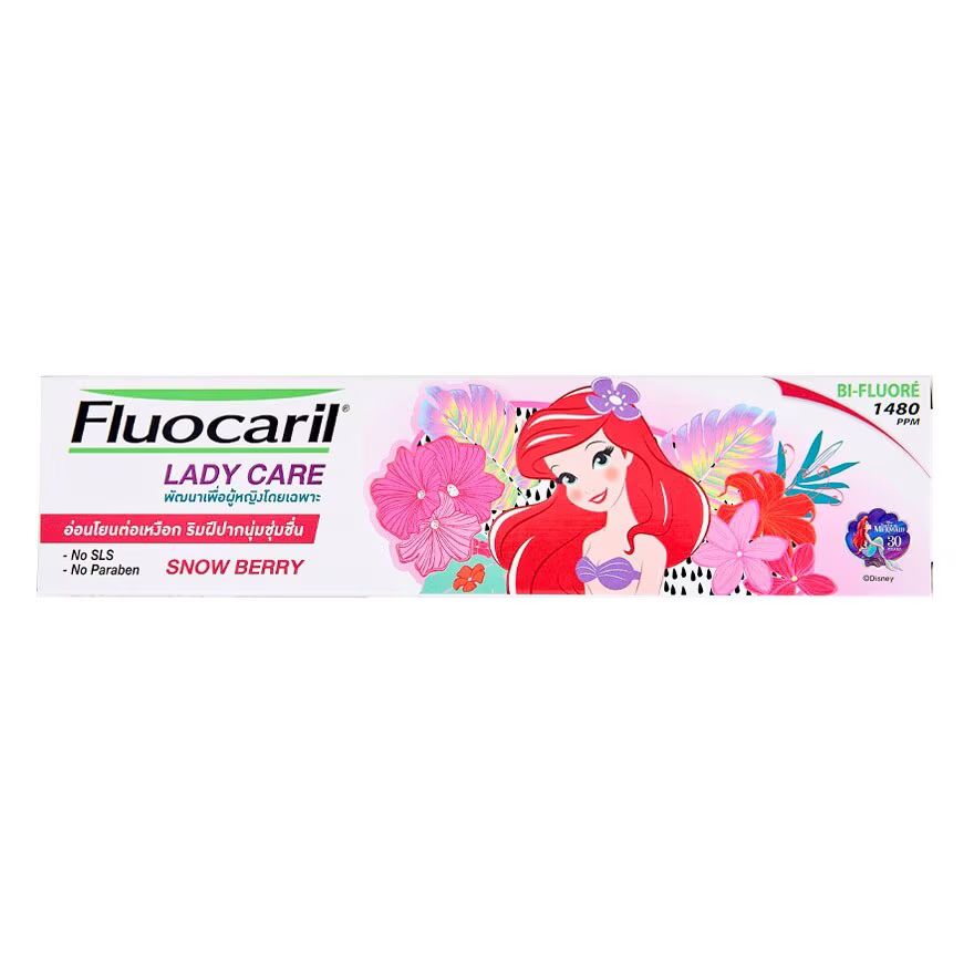 

Fluocaril Зубная паста Lady Care Snow Berry, Bule,Pink,White