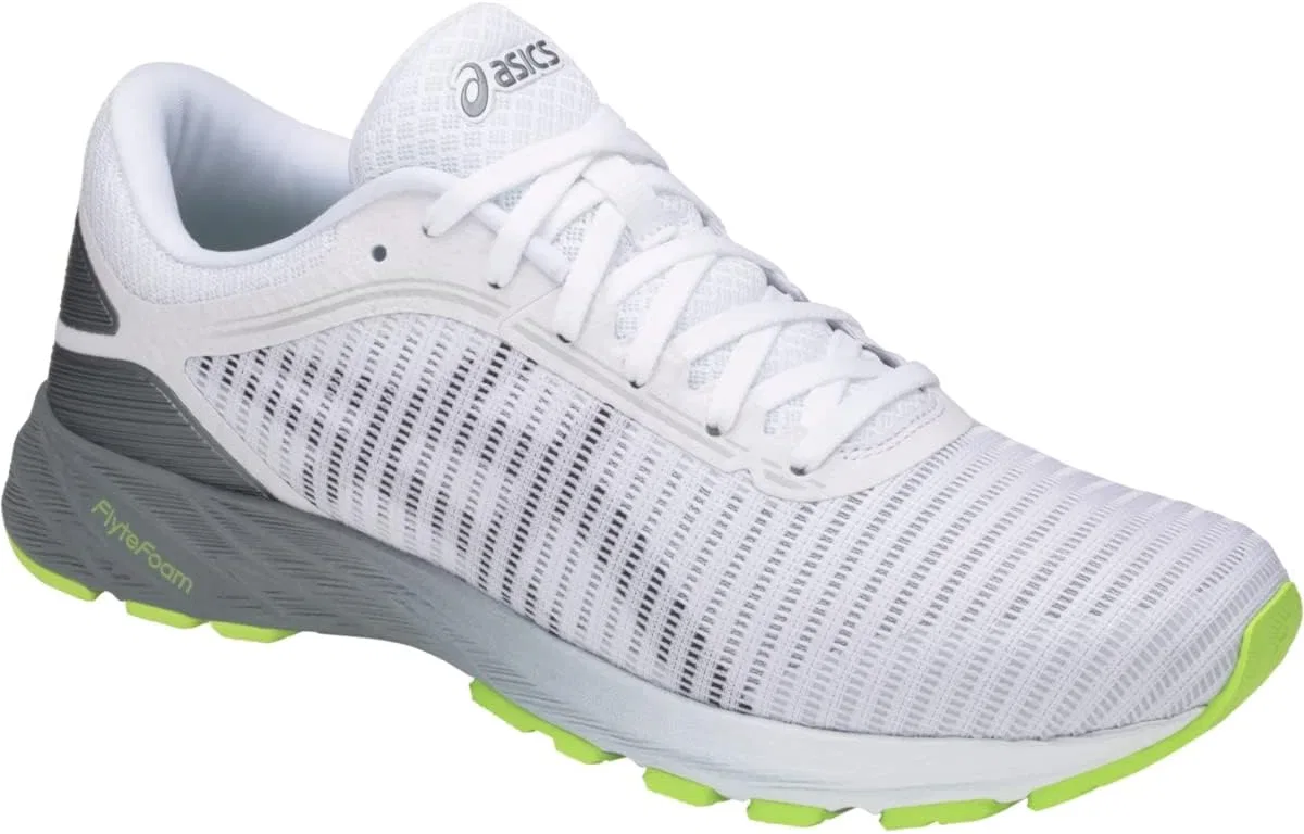 Мужские беговые кроссовки Asics Dynaflyte 2, White Black Stone Grey — фото 3