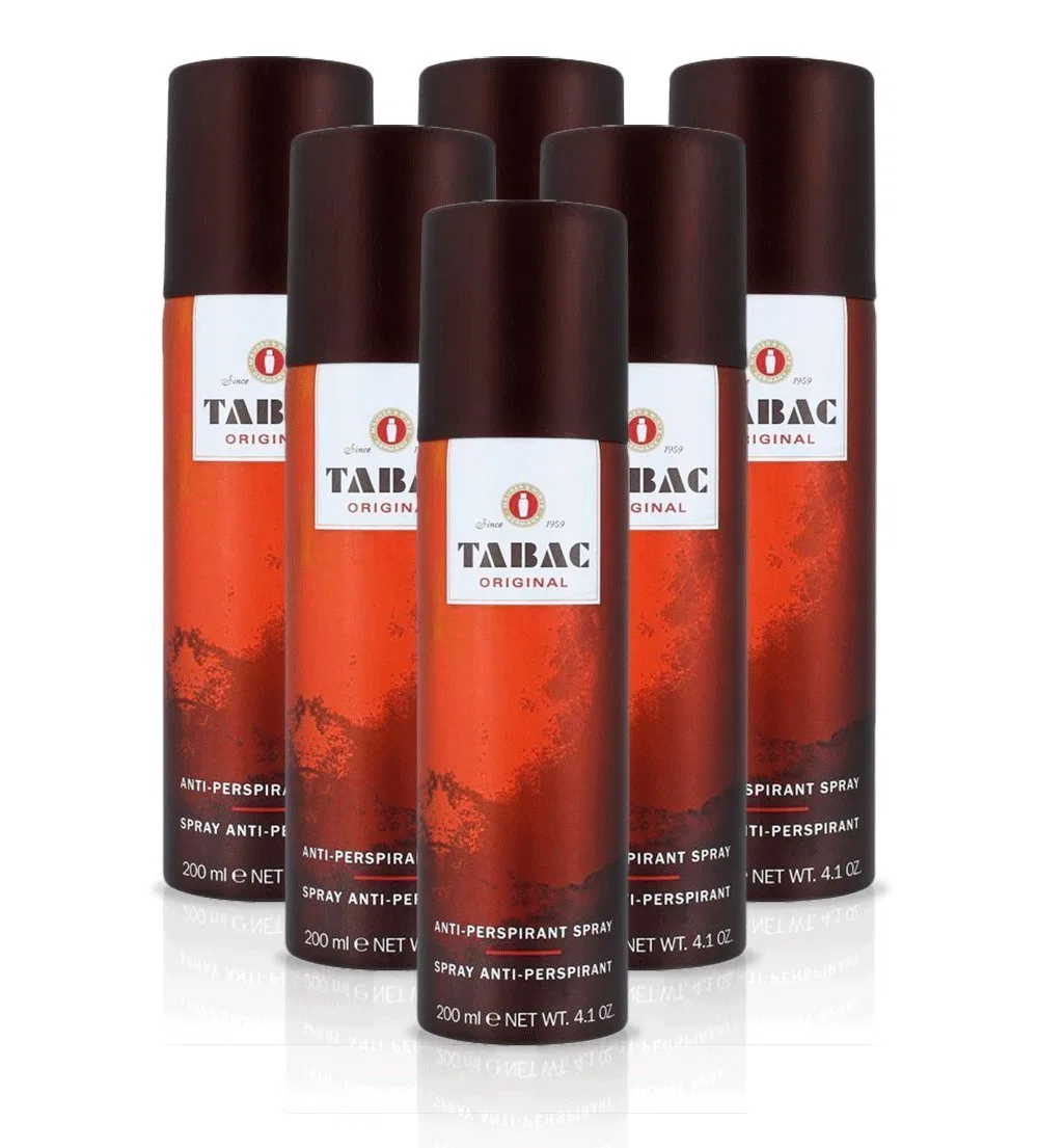 Мужской дезодорант-антиперспирант TABAC Original, 200 мл, 6 шт. Tabac Original