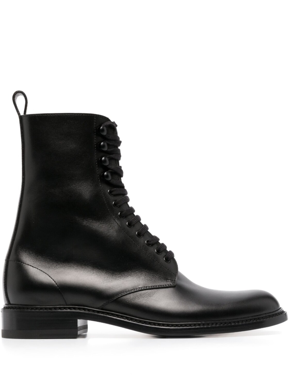 

Saint Laurent ботинки на шнуровке, черный