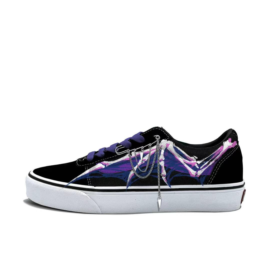 

Vans Мужские кроссовки Ward Abrasion Resistant Low top Skateboard Purple