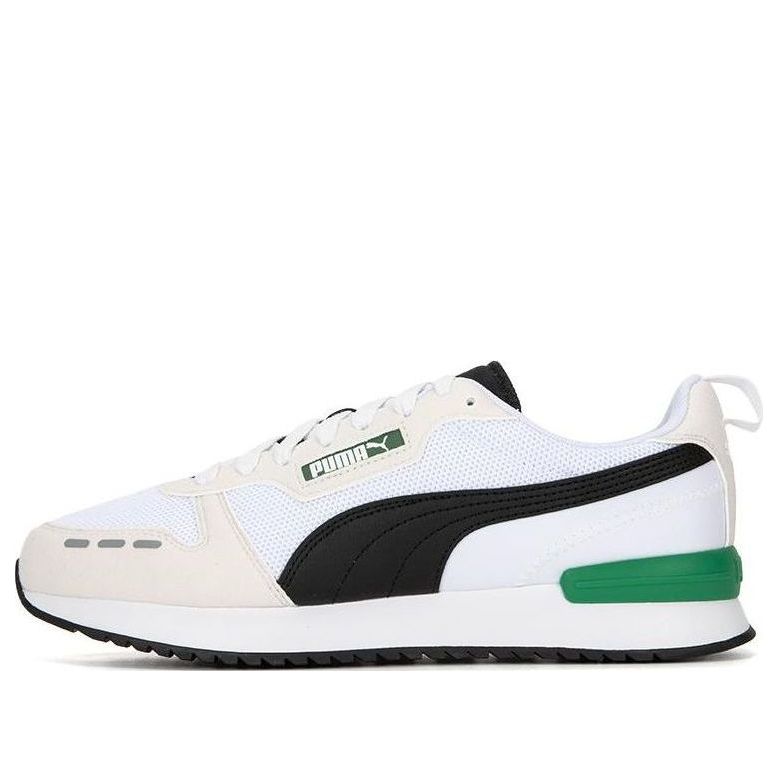 

Кроссовки PUMA R78 'White Black Green', белый