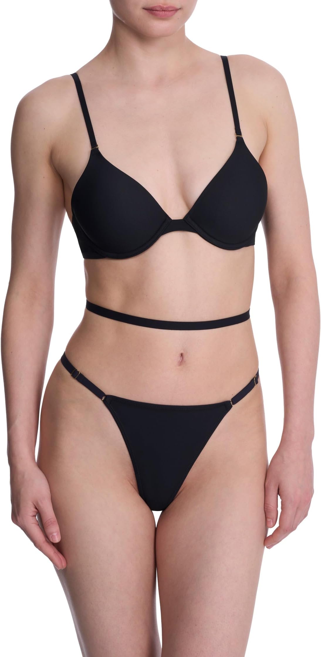 

Бюстгальтер Natori Verge Convertible Plunge T-Shirt Bra, черный