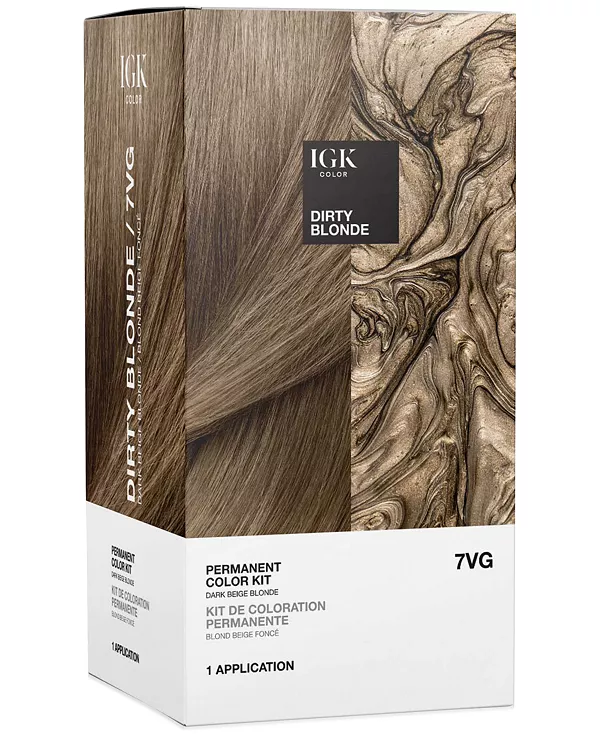 Набор из 6 перманентных красок Igk Hair, dirty blonde
