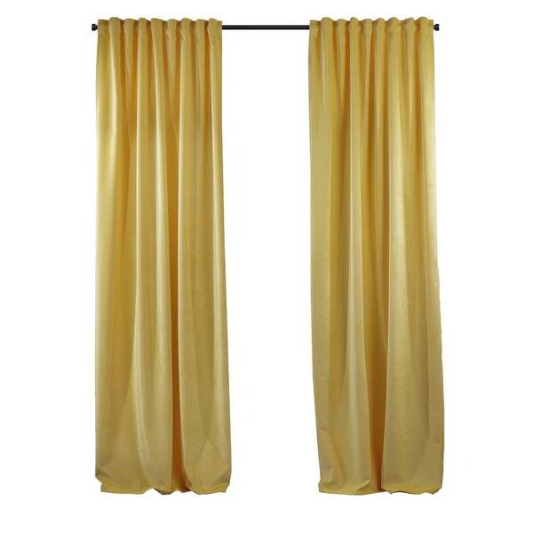 

Бархатная штора Puude Home Design 140175, 25x1x140 см цвет melonengelb