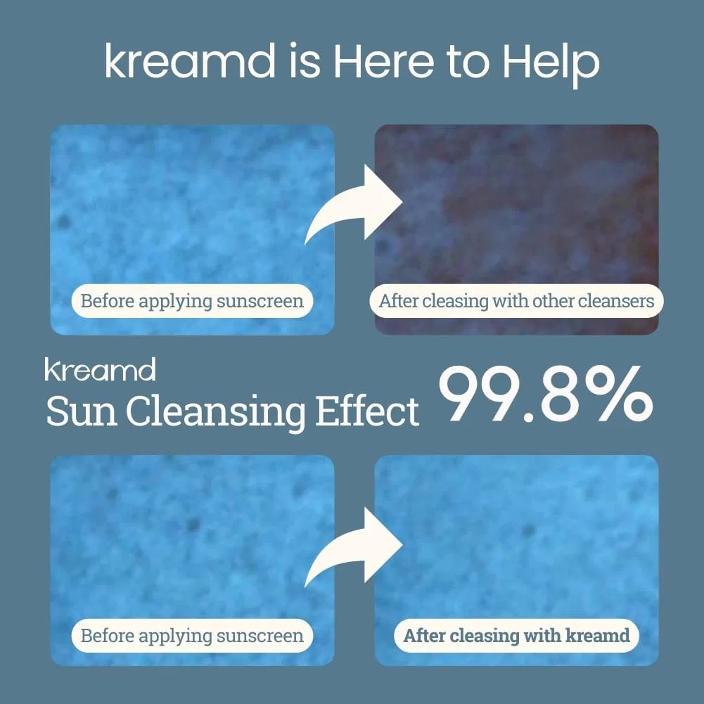 Крем для лица SPF KREAMD Салфетки для снятия солнцезащитного крема для мам и малышей,,, белый — фото 4