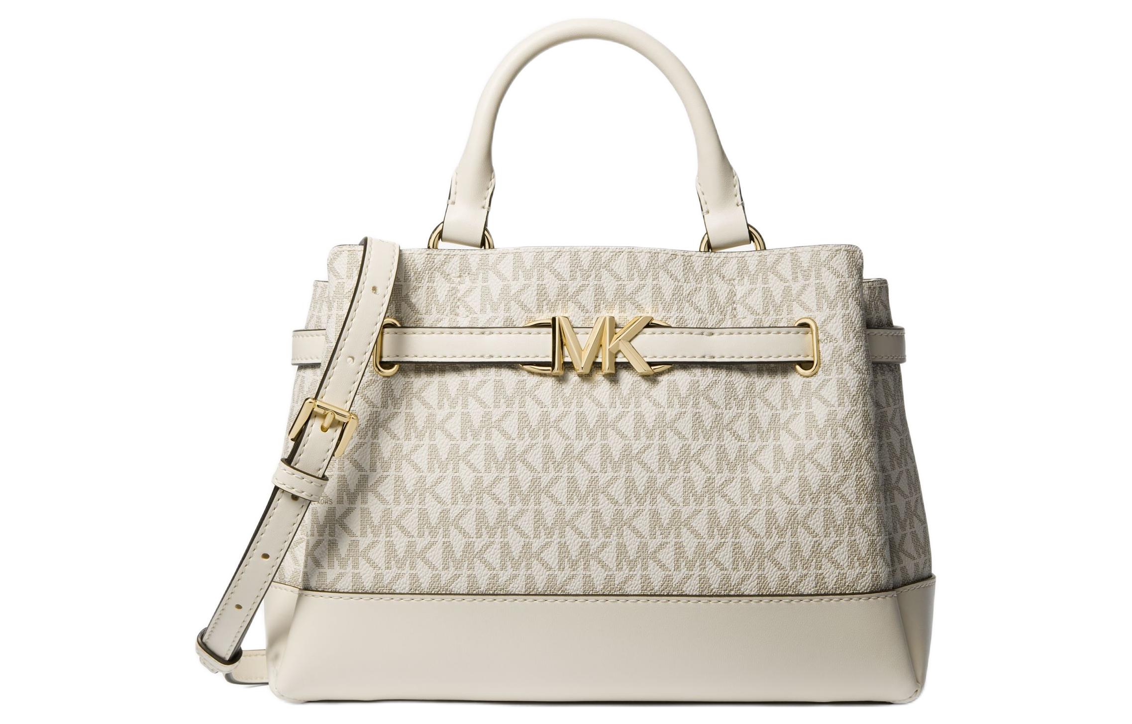 

Сумка через плечо из искусственной кожи, кроссбод Vanilla & Milk White MICHAEL KORS