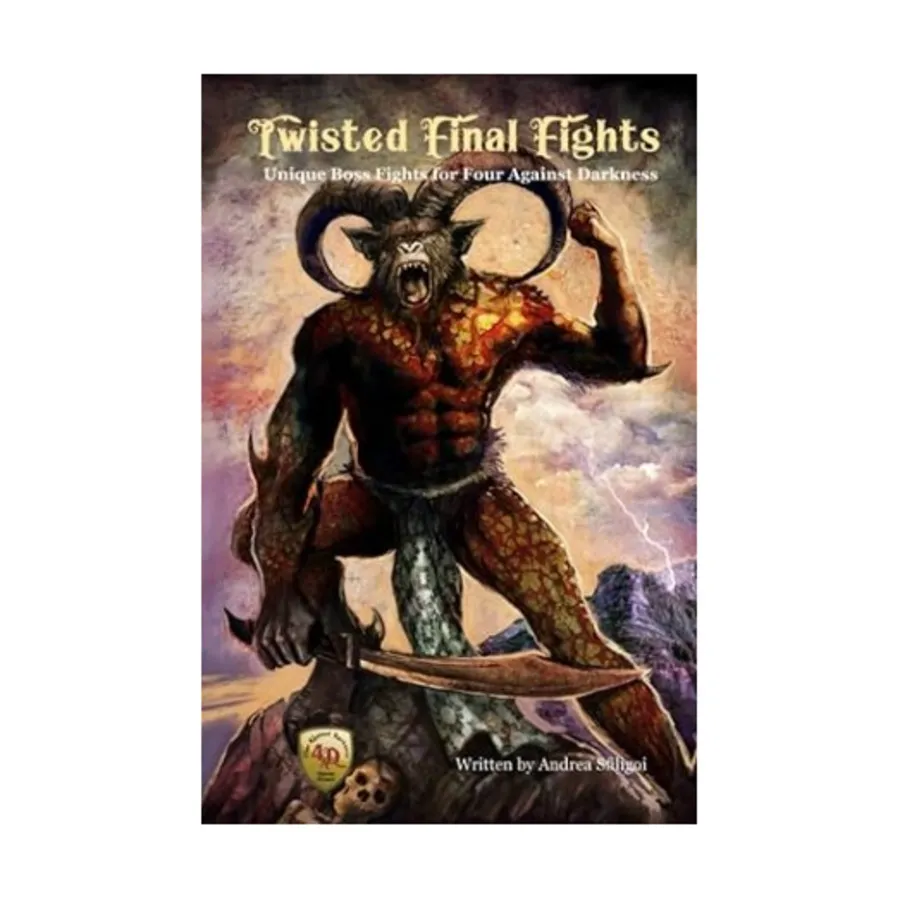 

Twisted Final Fights - Unique for Four Against Darkness, Four Against Darkness, мягкая обложка