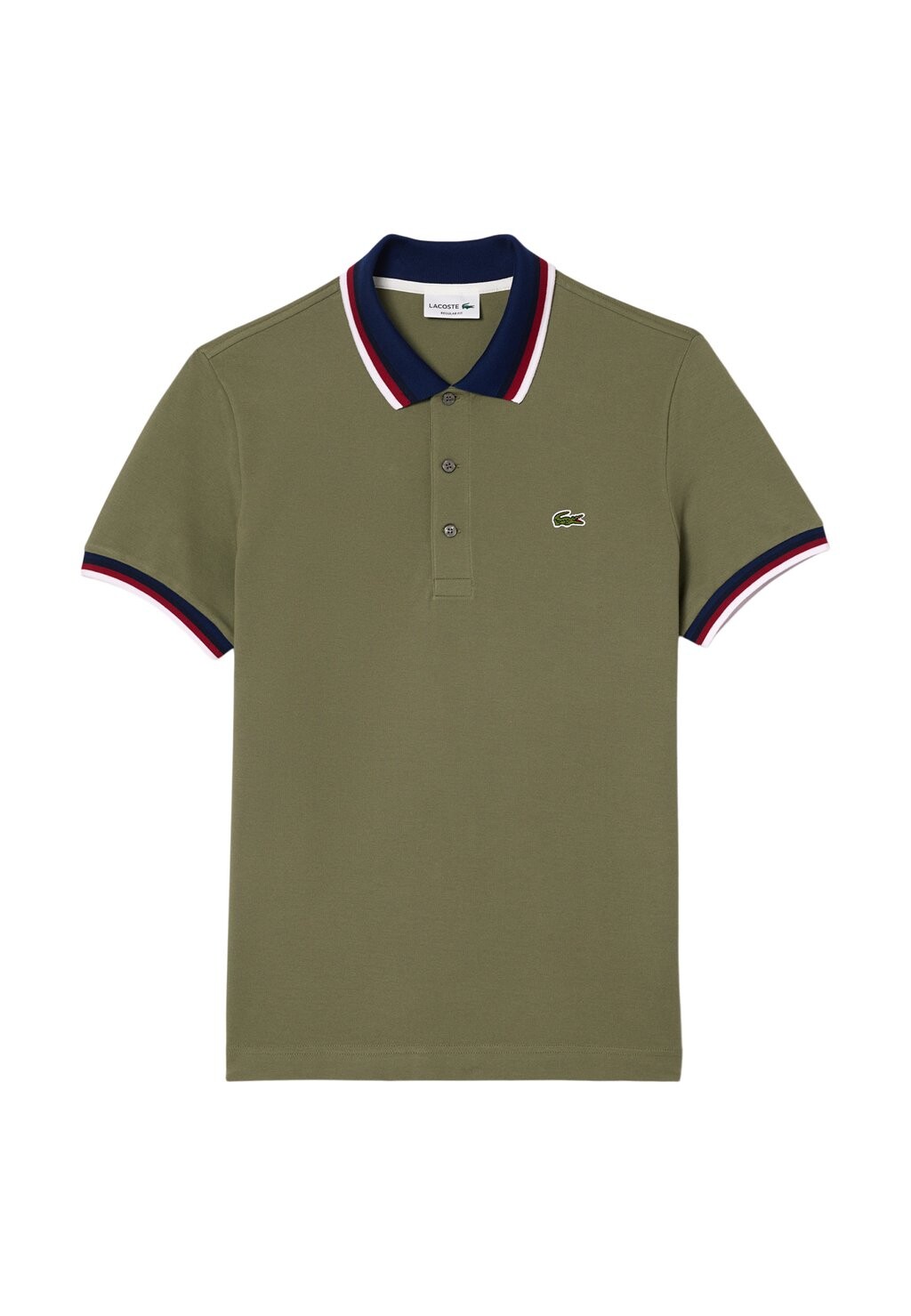 

Рубашка поло Lacoste, зеленый