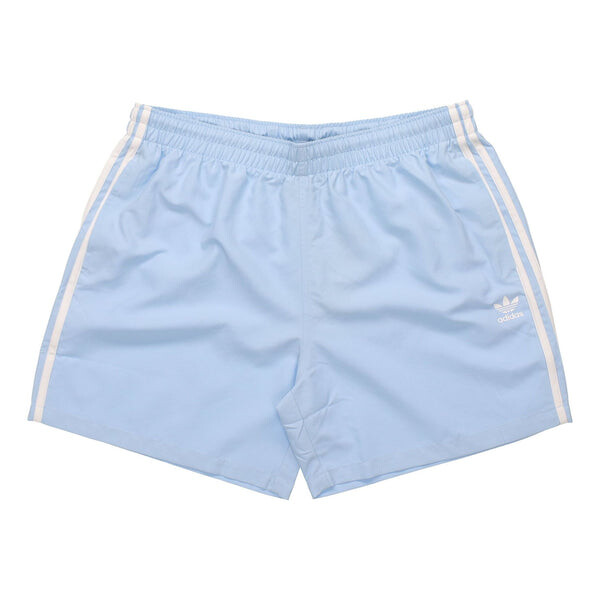 

Шорты originals 3 stripe swims sports shorts blue Adidas, синий