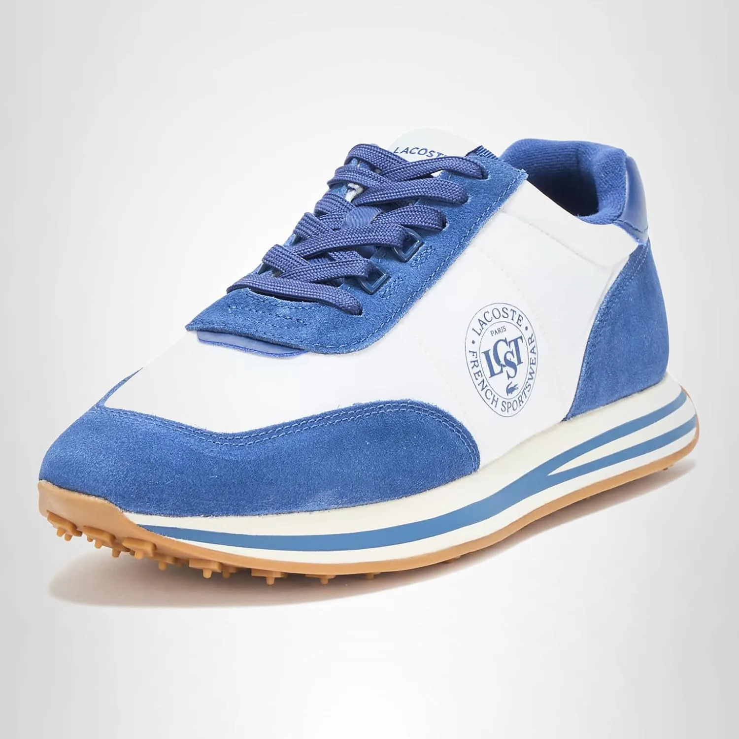 Мужские кроссовки Lacoste L-Spin, темно-синий/белый — фото 2