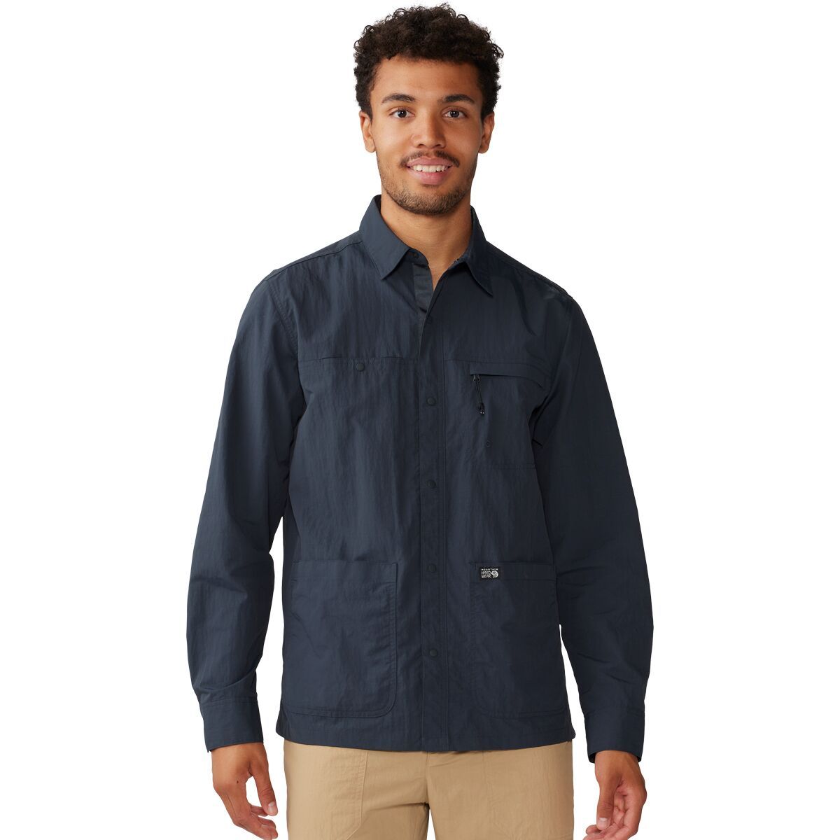 

Рубашка Stryder с длинным рукавом Mountain Hardwear, цвет dark storm