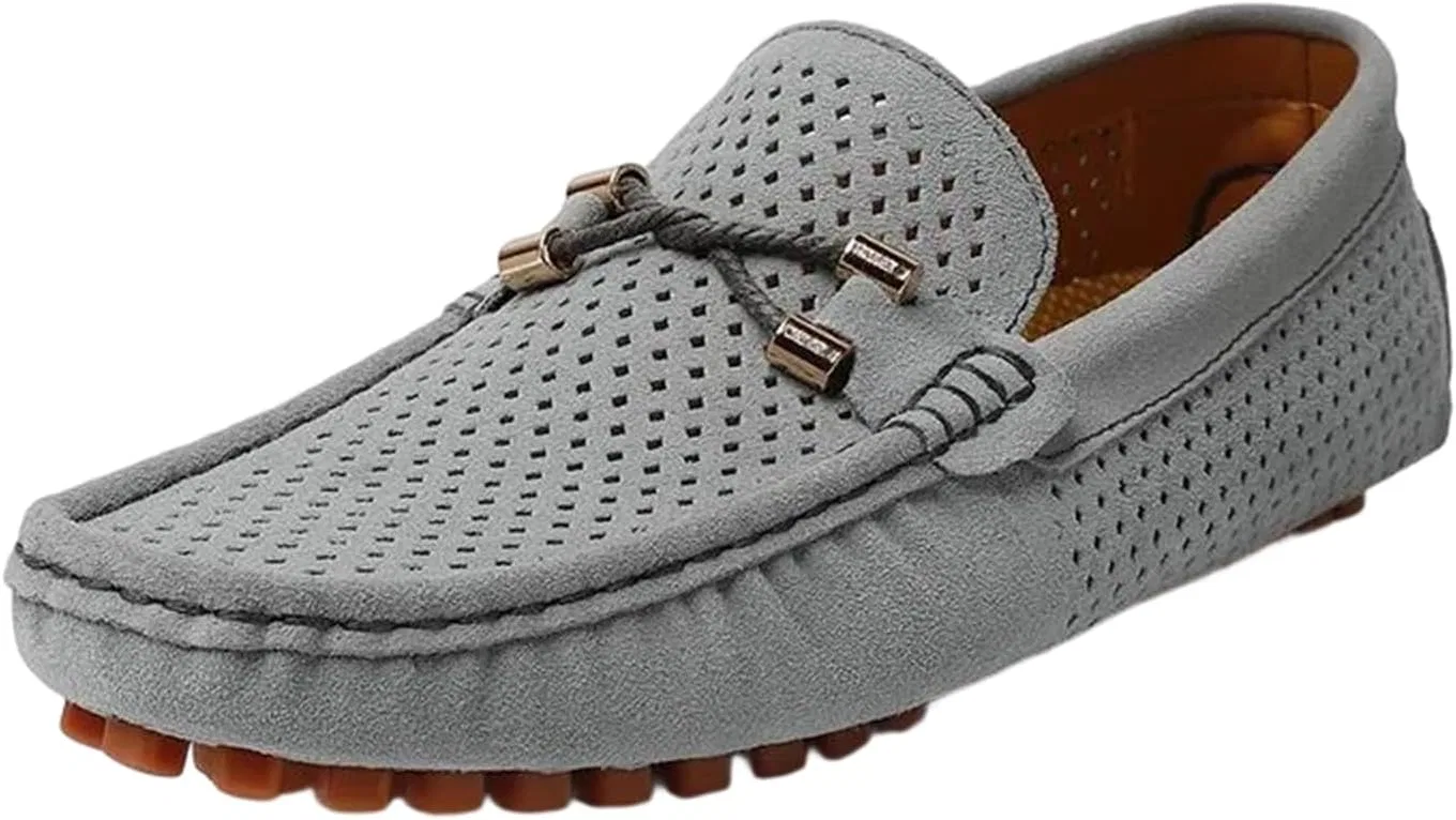 Мужские лоферы Adhdyuud Driving Loafers, серый