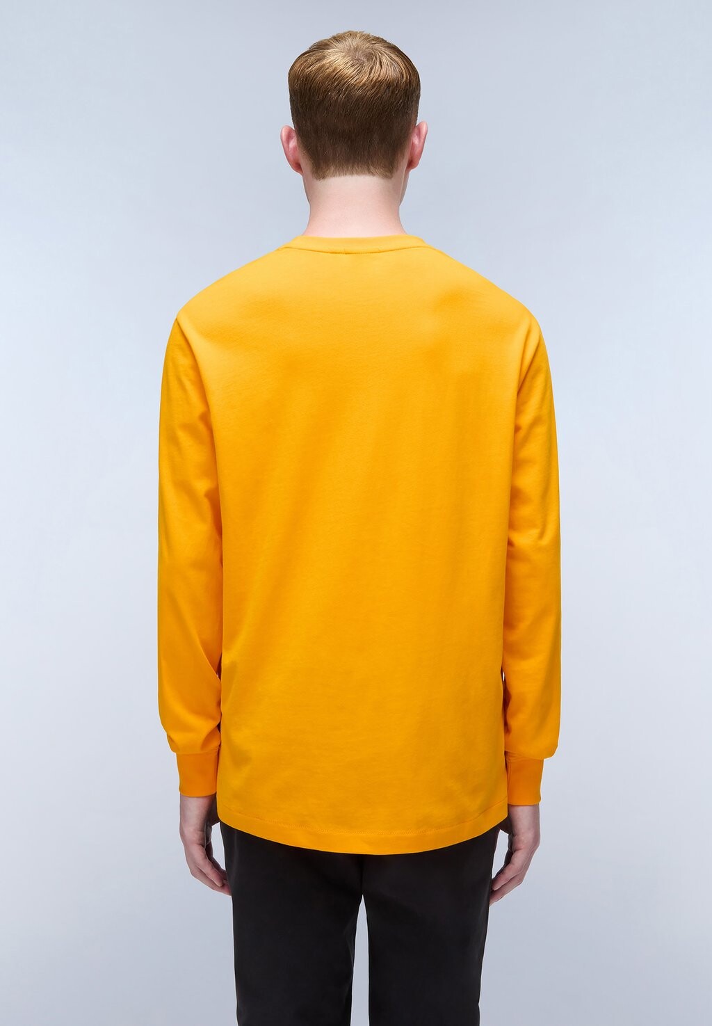 

Топ с длинными рукавами BOX LOGO Napapijri, оранжевый