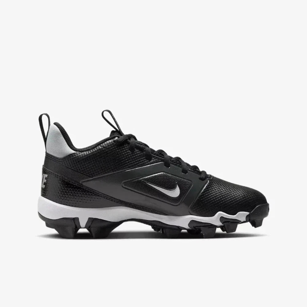 Мужские детские футбольные бутсы Nike Alpha Ace 4 Shark FQ4012-001, черные, GBNC1554 — фото 2