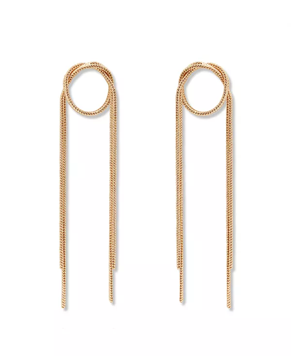 

Позолоченные серьги из ши Brook & York, gold