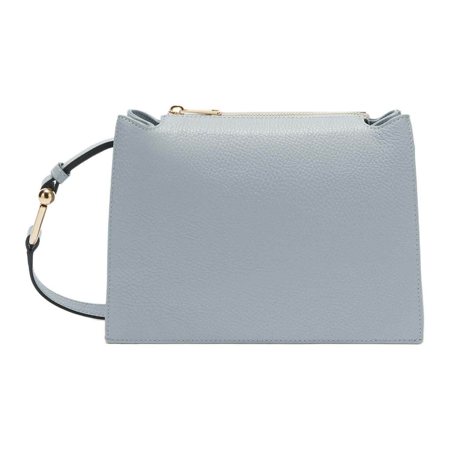 

Furla Женская синяя кожаная сумка через плечо