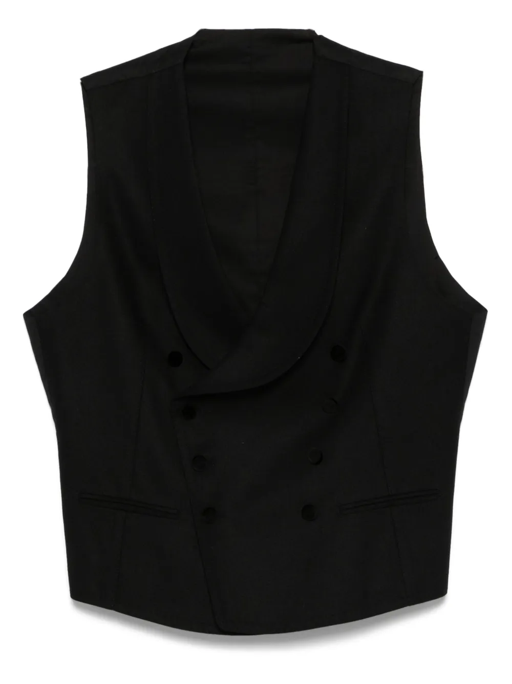 

Хлопковый жилет TAGLIATORE, черный