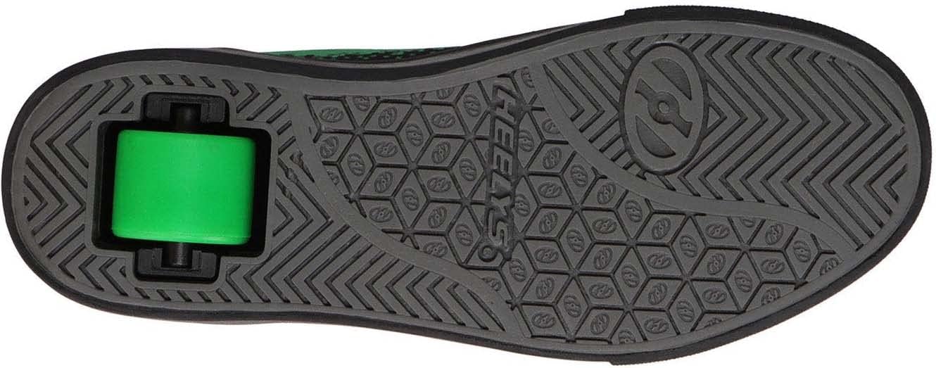 Кроссовки Heelys Mens Pro 20 Minecraft (Little Kid/Big Kid/Adult), черный/зеленый — фото 3