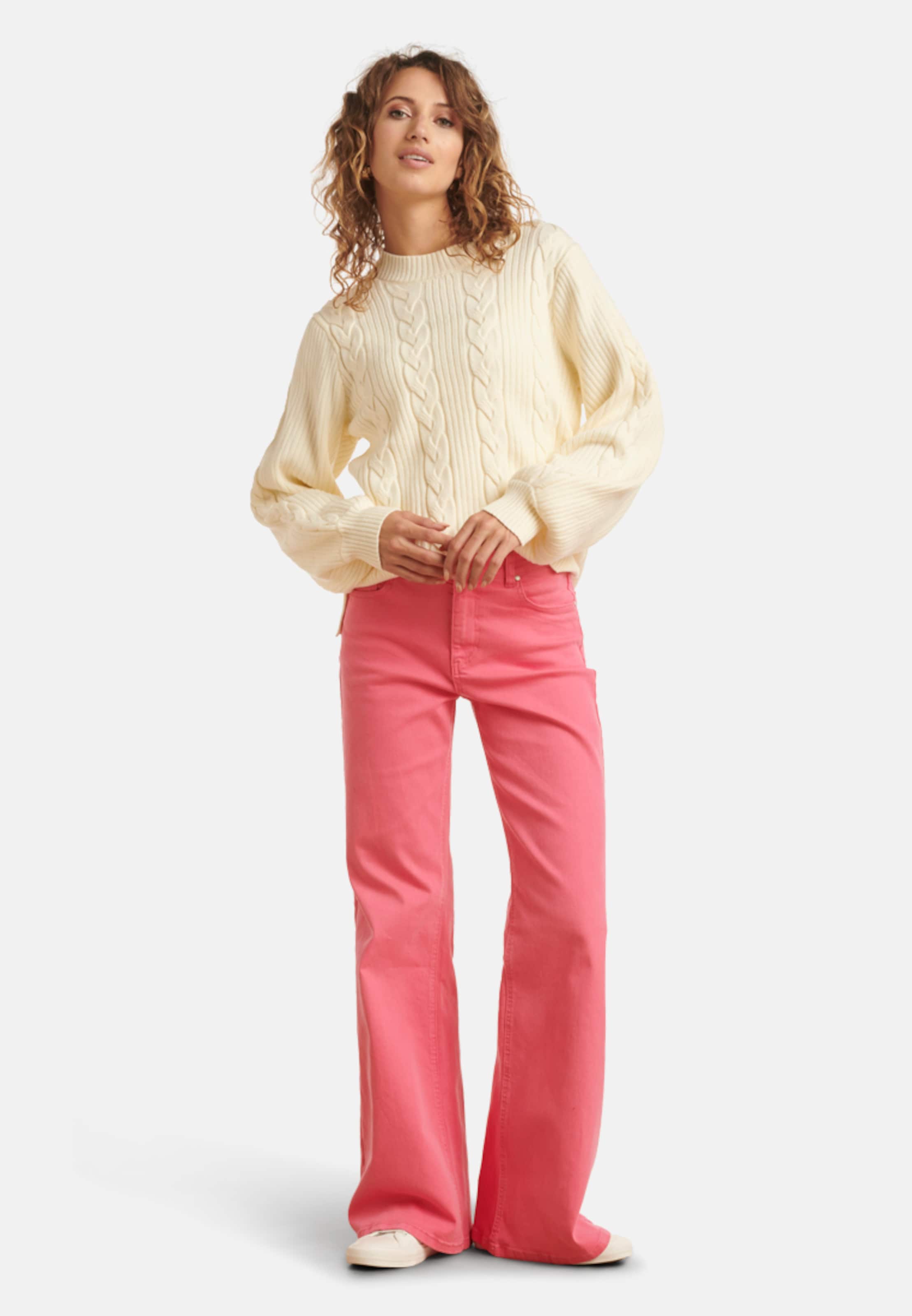 

Smashed Lemon Джинсы с широкими штанинами в цвете Rose