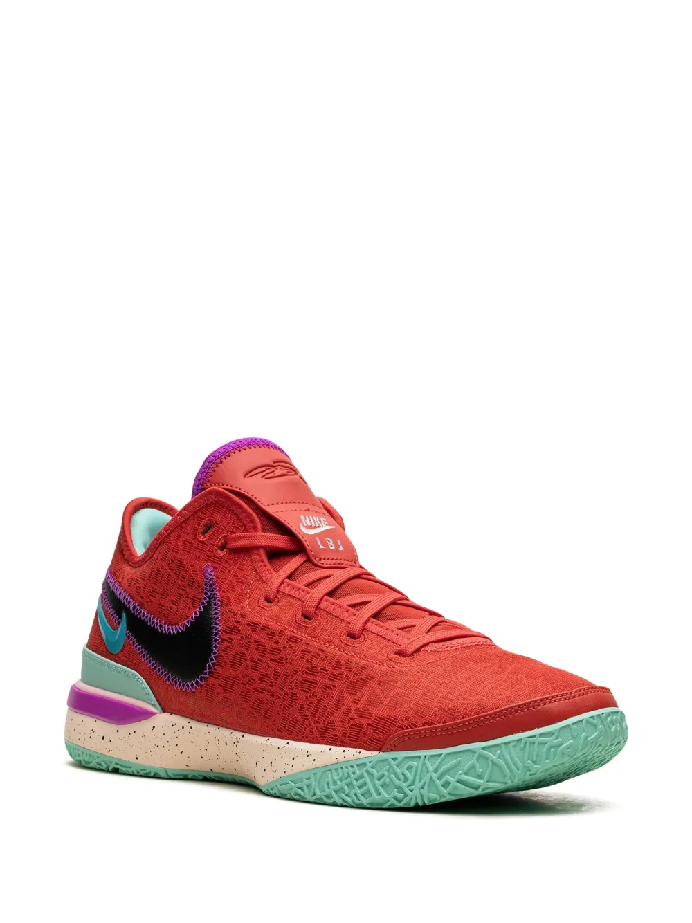 Кроссовки LeBron NXXT Gen Track Red Nike, красный — фото 2