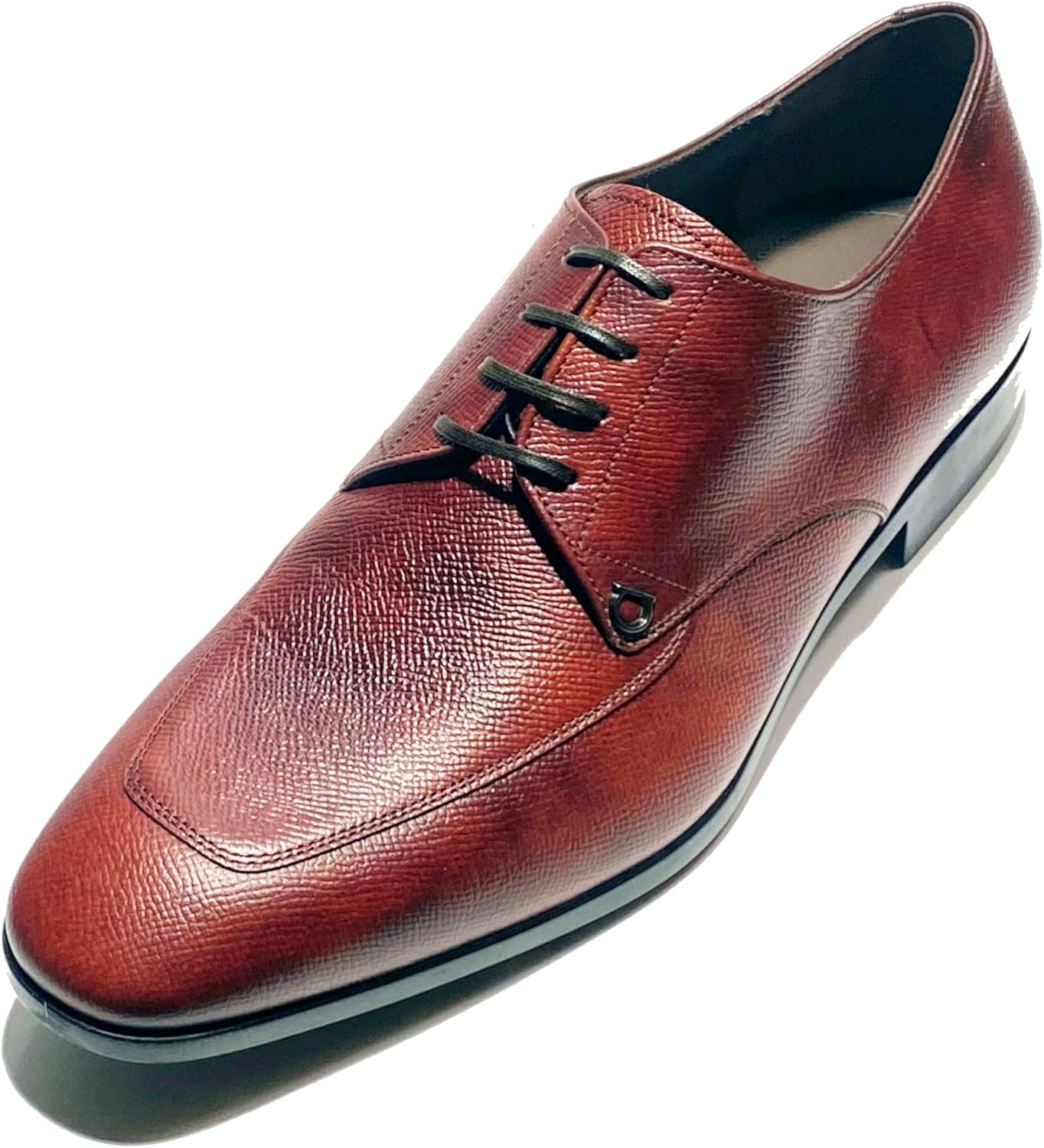 

Мужские классические туфли на шнуровке Ferragamo Tristano Leather Gancini Oxford Mogensen (коричневые) (Salvatore)
