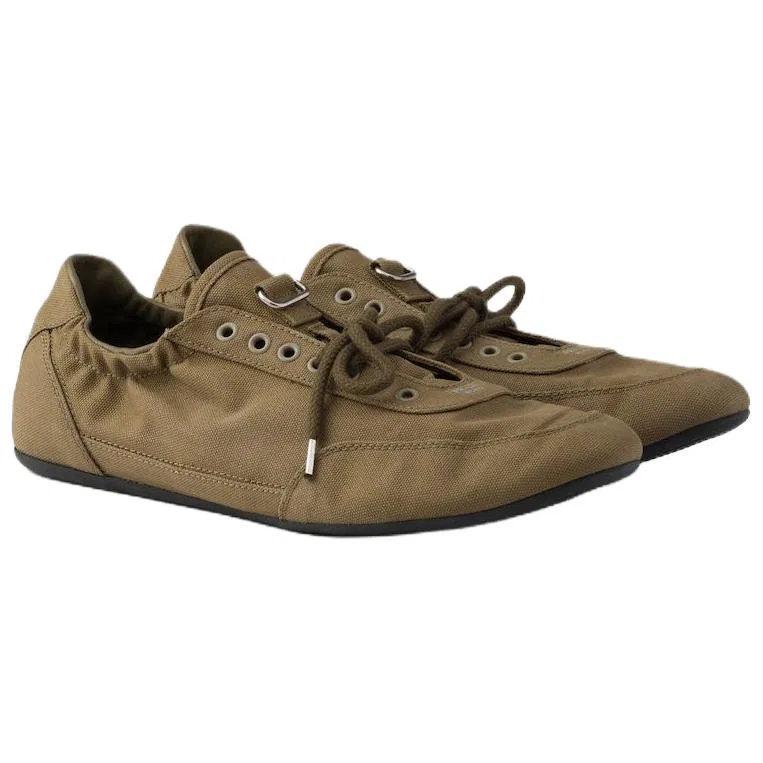 Кеды PRADA Collapse Low Green — фото 4