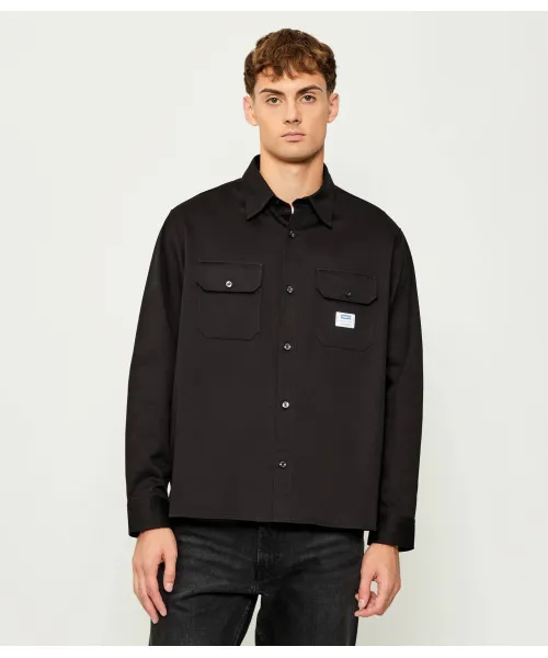 

Рубашка Ekynone Oversize fit Hugo Blue, черный