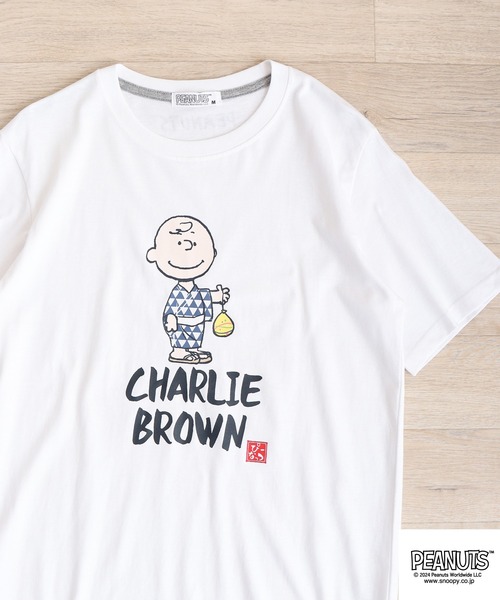 

Футболка с коротким рукавом, принт PEANUTS, белый