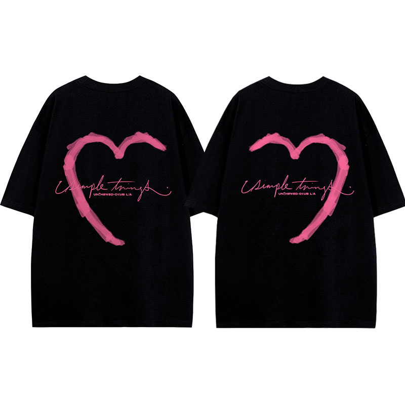 

Футболка унисекс UNthemed, White Left Heart Custom