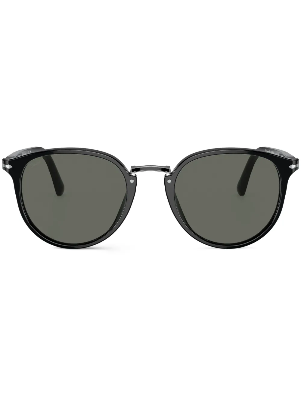 

Солнцезащитные очки в круглой оправе Persol, черный