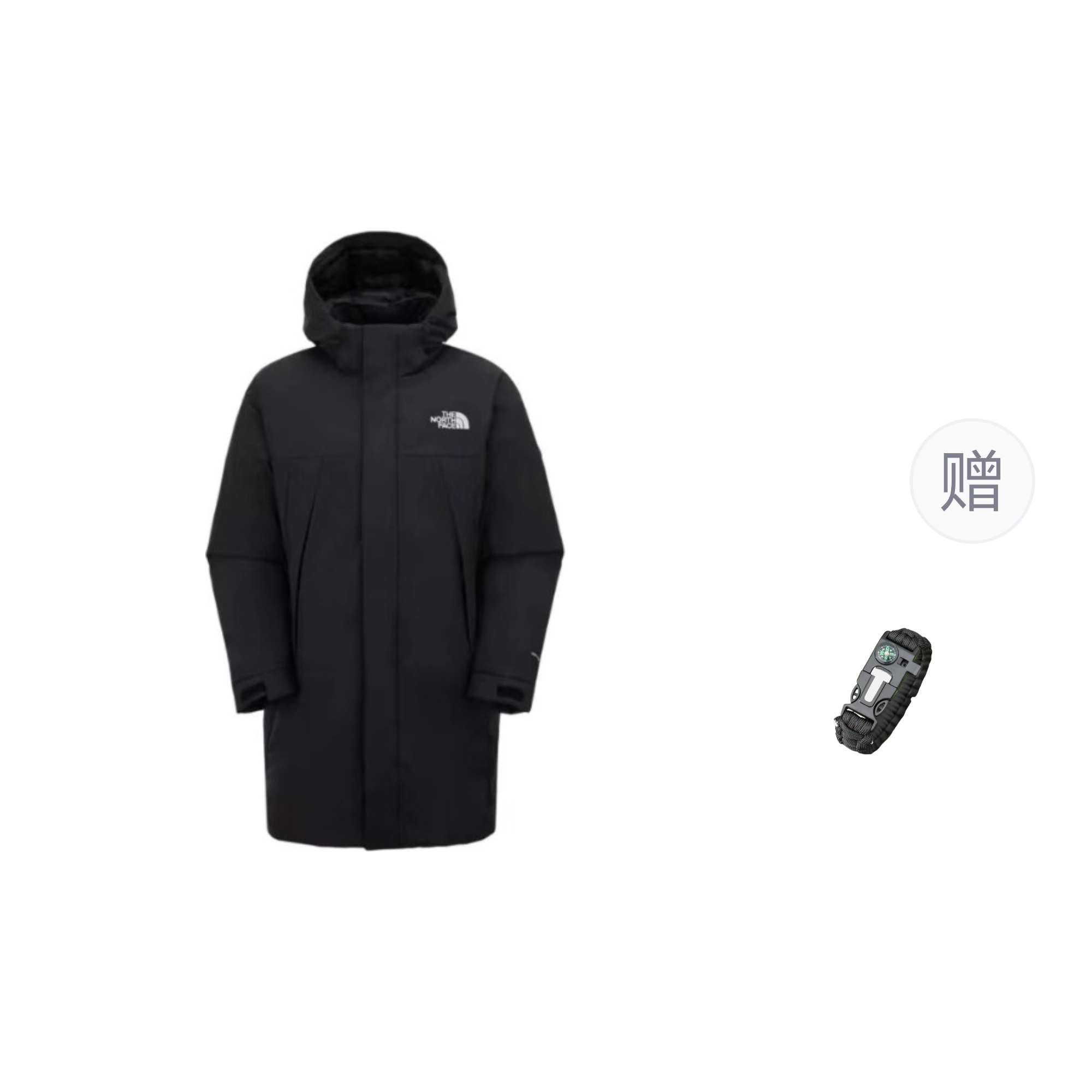 

THE NORTH FACE Пуховик унисекс черный
