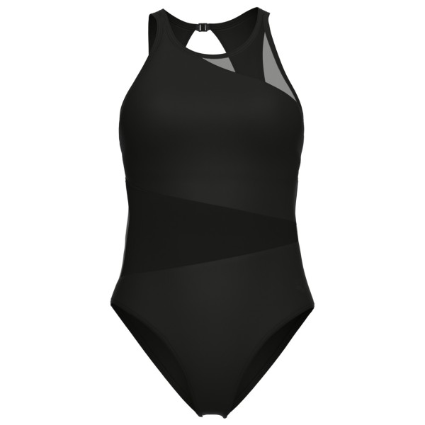 

Женский сетчатый купальник с вырезом сзади и разрезом b - swimsuit Arena, черный