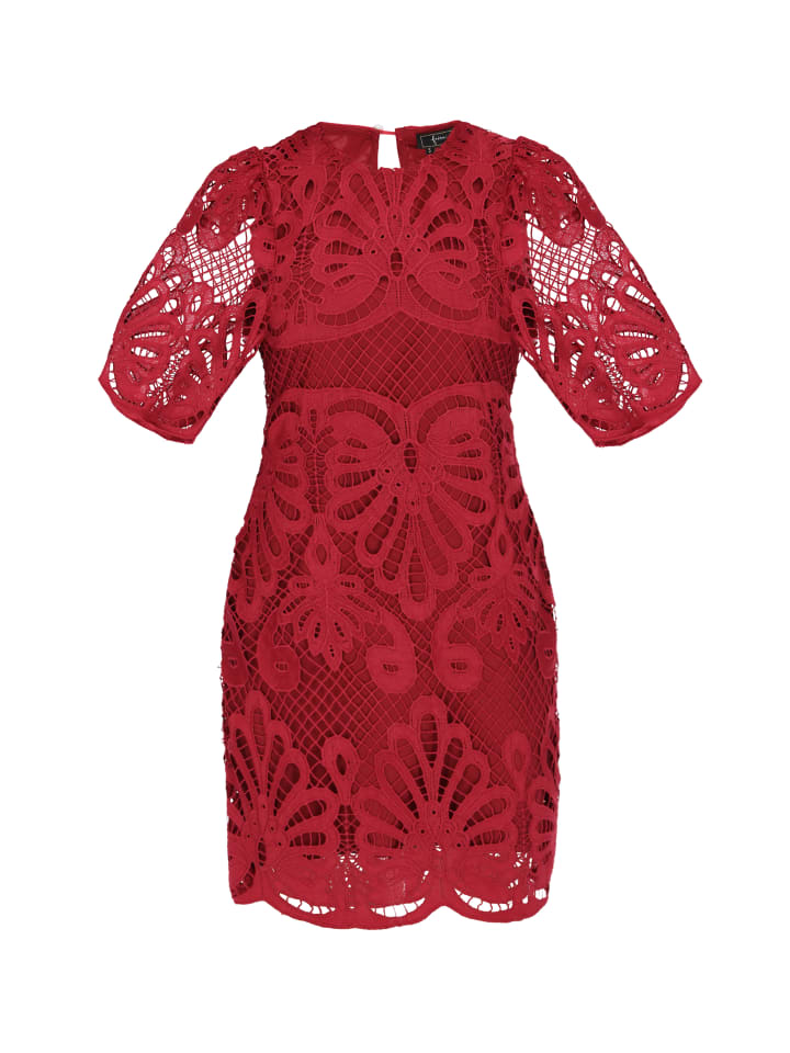 

Платье до колена faina, цвет wine red