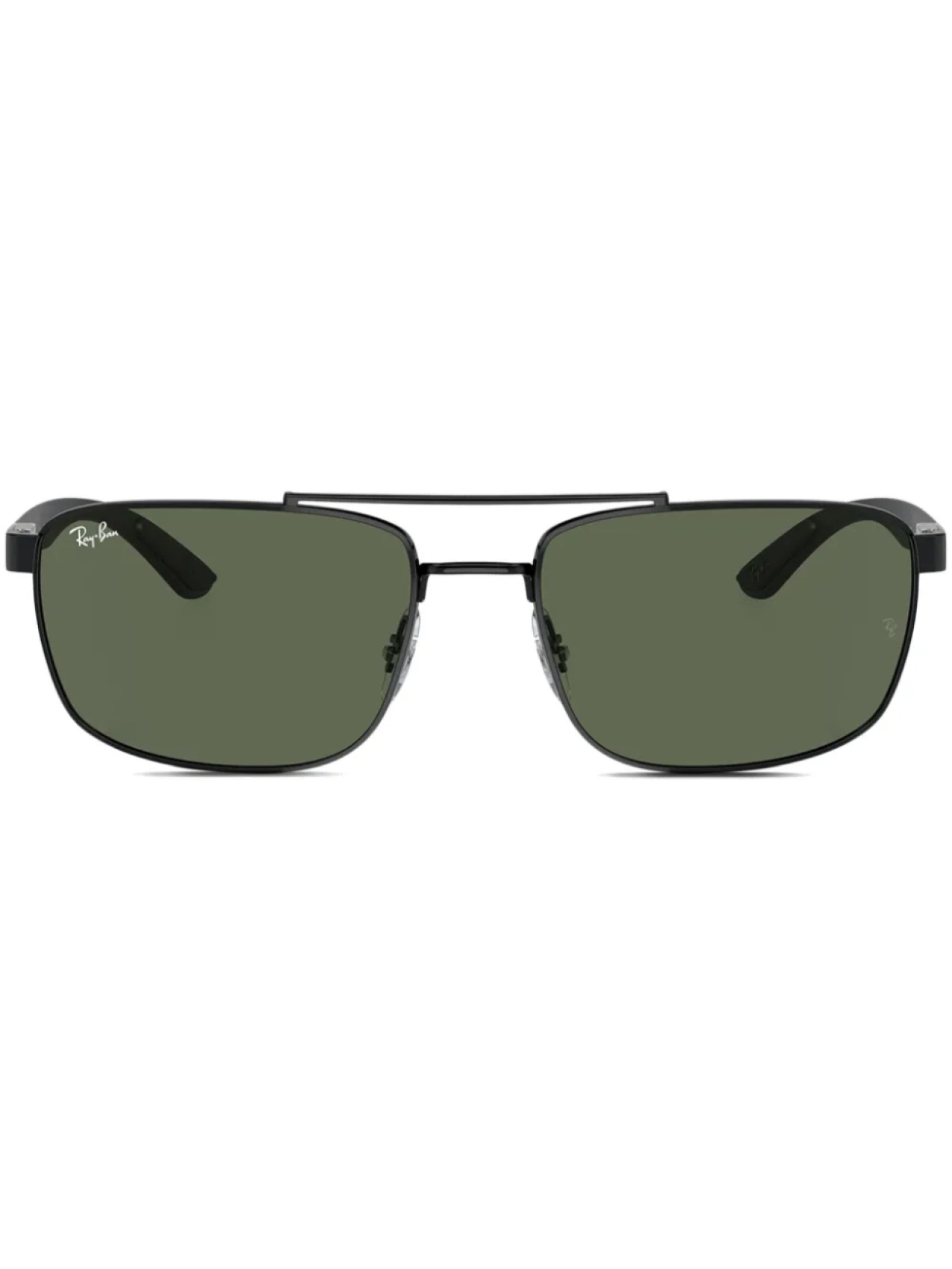 

Солнцезащитные очки в прямоугольной оправе Ray-Ban, черный
