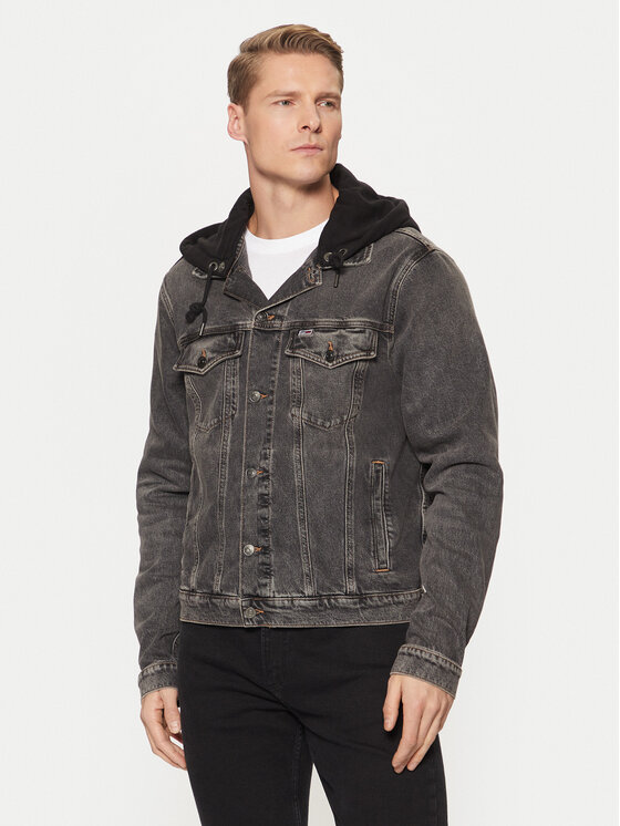 

Джинсовая куртка обычного кроя Ryan DM0DM20621 Tommy Jeans, серый