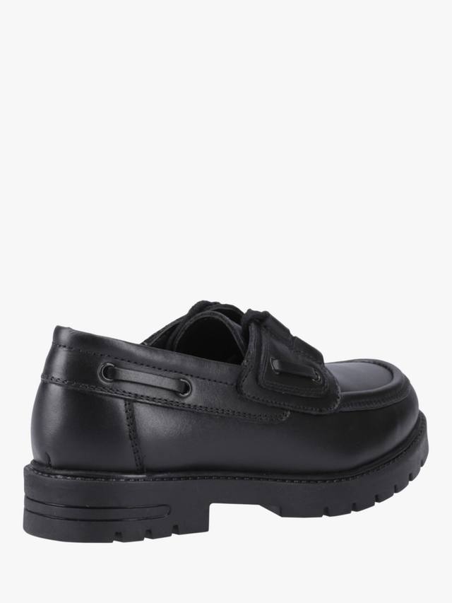 Детские школьные туфли Lucy Junior Custom Fit из кожи Hush Puppies, Black — фото 3
