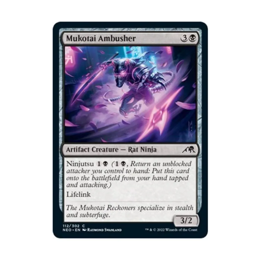 

CCG Мукотай-засадник (К), MTG - Kamigawa : Neon Dynasty