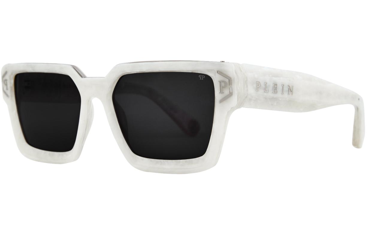 

PHILIPP PLEIN Пластиковая оправа квадратные солнцезащитные очки унисекс, SPP005M5709YL