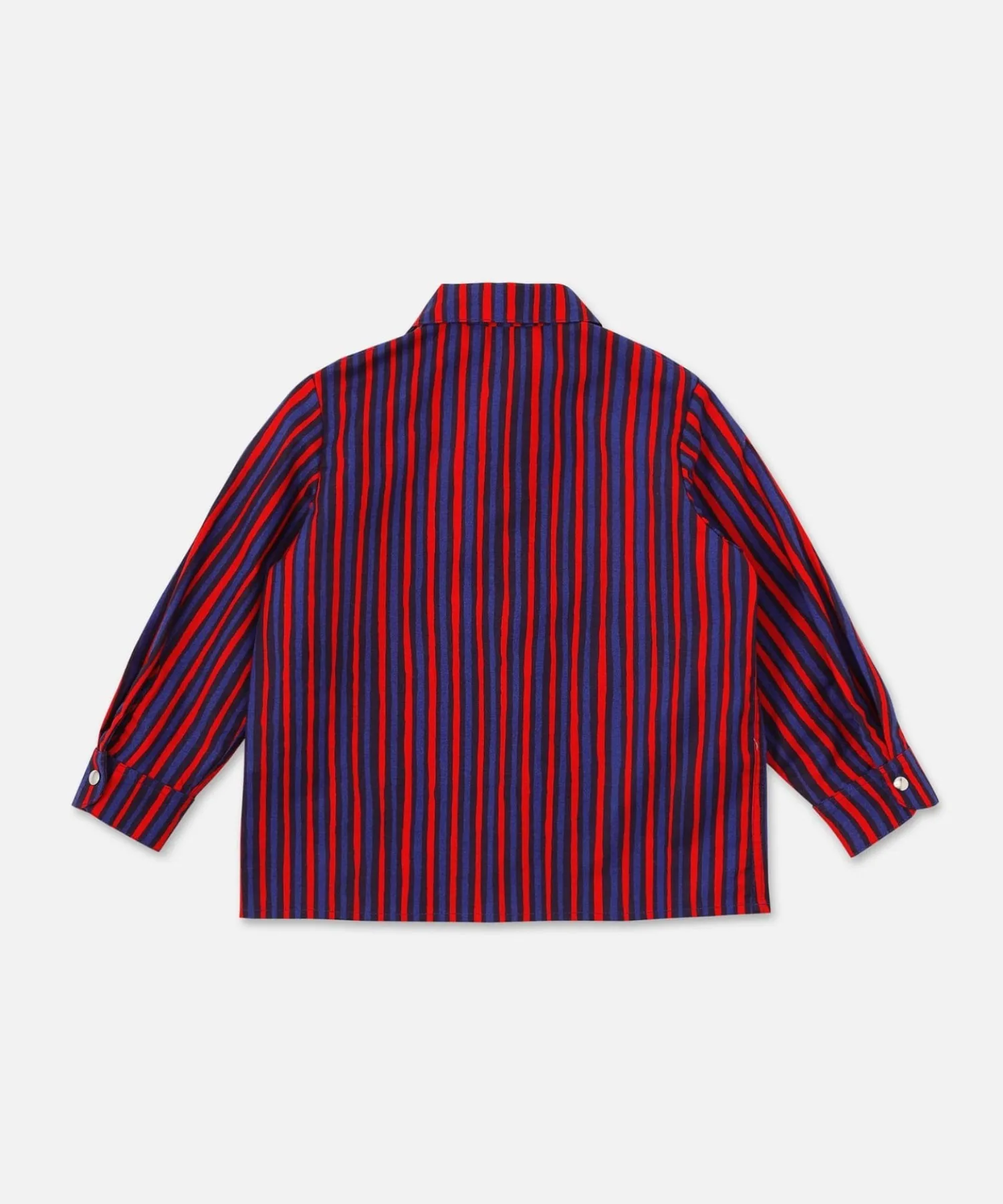 Детская рубашка Marimekko Vinkke Piccolo в полоску чёрная — фото 4
