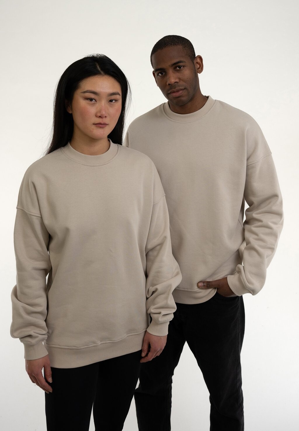 

Толстовка CARTER OVERSIZED CREWNECK Johnny Urban, цвет sand