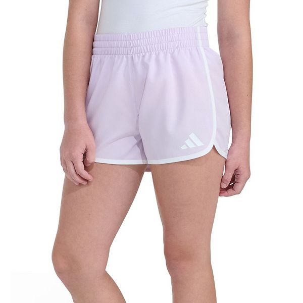 Шорты Pacer для девочек 7-16 лет Adidas, Light Purple — фото 3