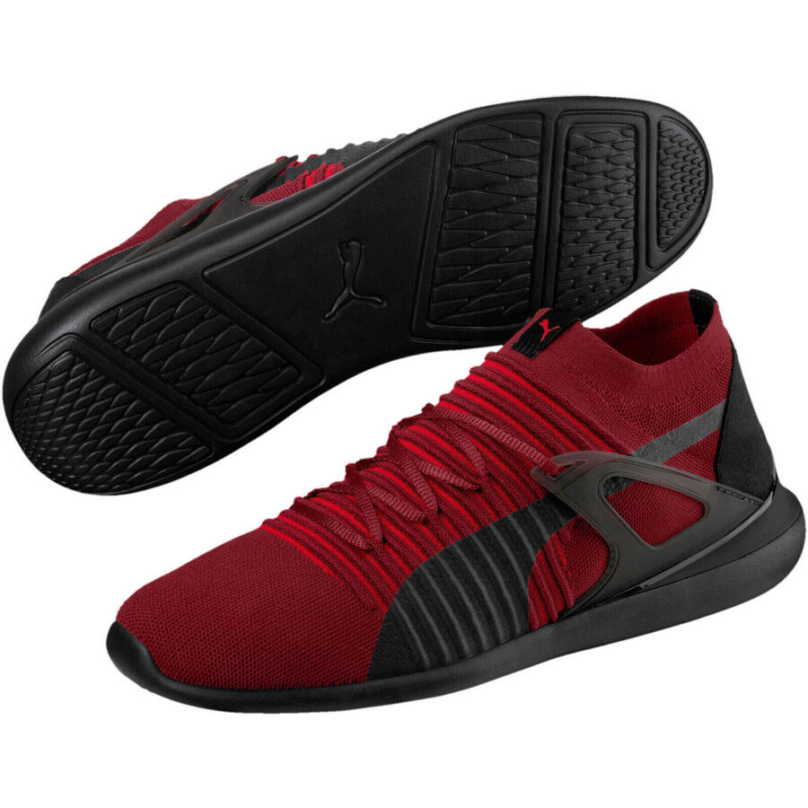 Кроссовки Puma Scuderia Ferrari Evo Cat Ii Sock Lace, красные, унисекс — фото 3