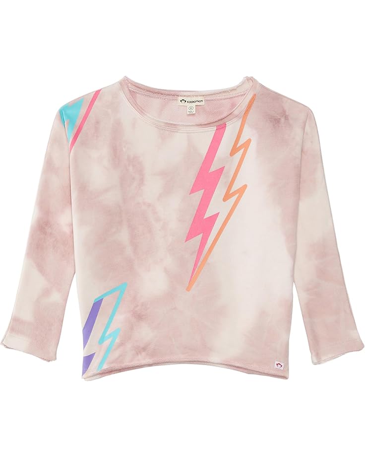 

Толстовка Appaman Kids Slouchy Sweatshirt, цвет Pink Marble