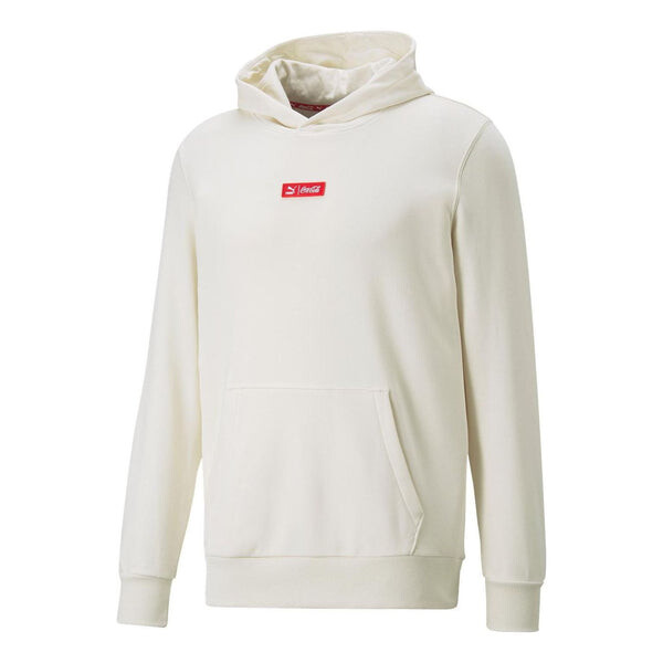 

Толстовка x coca cola hoodie 'white' Puma, белый